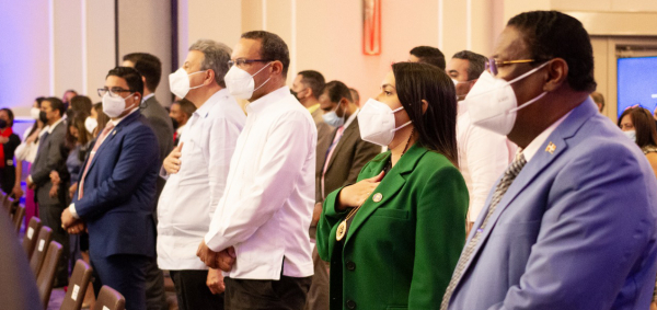 Carolina Serrata Méndez, directora general de la DIDA, participó en la Conferencia Magistral “Experiencias e Innovación en la gestión de la Pandemia Covid- 19” a cargo de la Vicepresidenta de la República, Raquel Peña