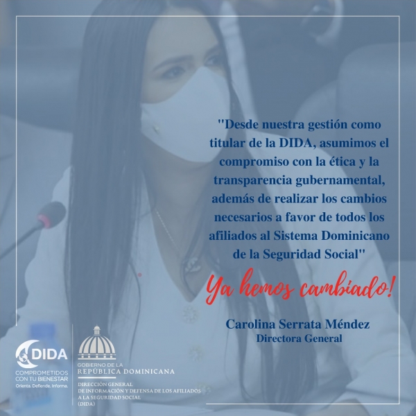 Carolina Serrata Méndez afirma ¡Ya hemos cambiando!