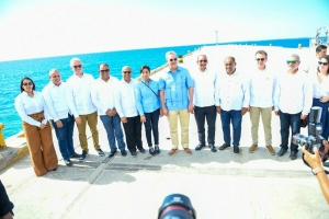 Titular de la DIDA, Carolina Serrata Méndez asistió a actos presididos por el presidente de la República Luis Abinader Corona en la provincia de Montecristi