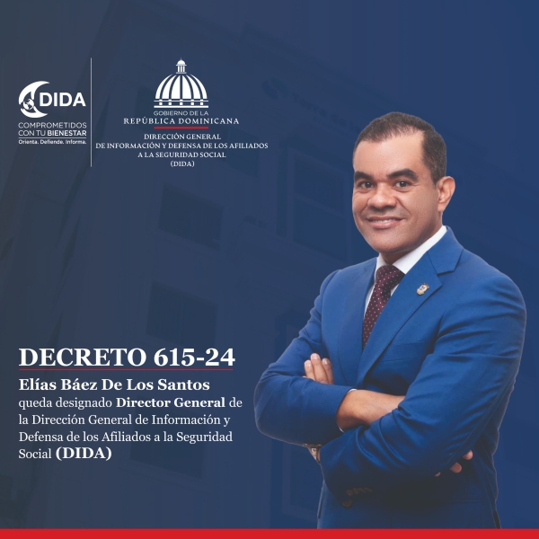 Designación de Nuevo Director General de la DIDA
