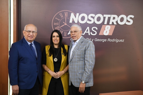 La Directora General de la DIDA, Carolina Serrata Méndez, participó en el programa &quot;Nosotros a las 8&quot; con Juan TH y George Rodríguez