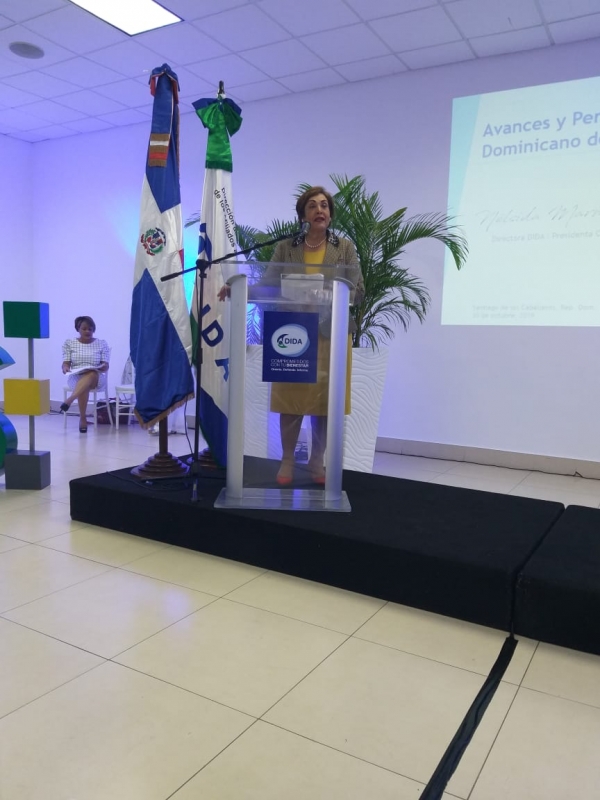 Nélsida Marmolejos, directora de la DIDA, saluda inclusión de nuevas prestaciones al Seguro Familiar de Salud (SFS)