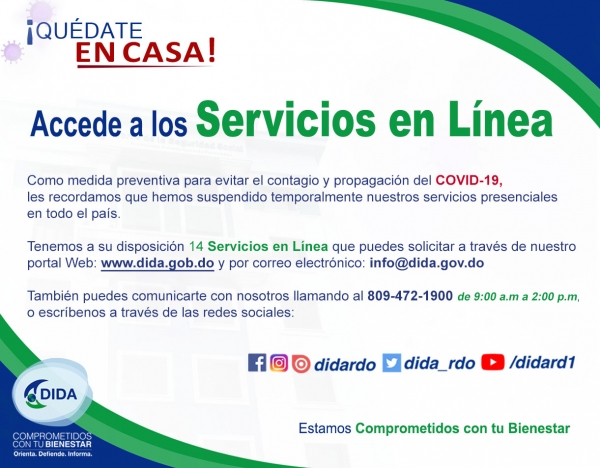 Accede a los Servicio de Línea