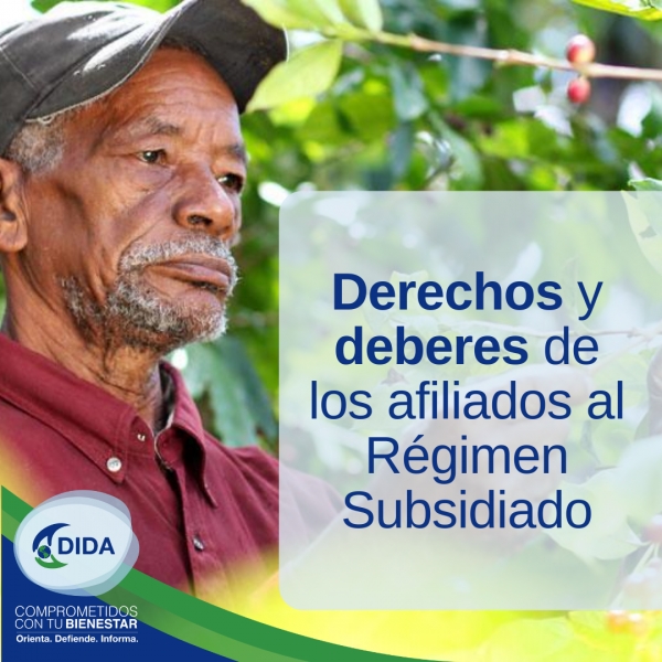 Derechos y deberes de los Afiliados del Régimen Subsidiado