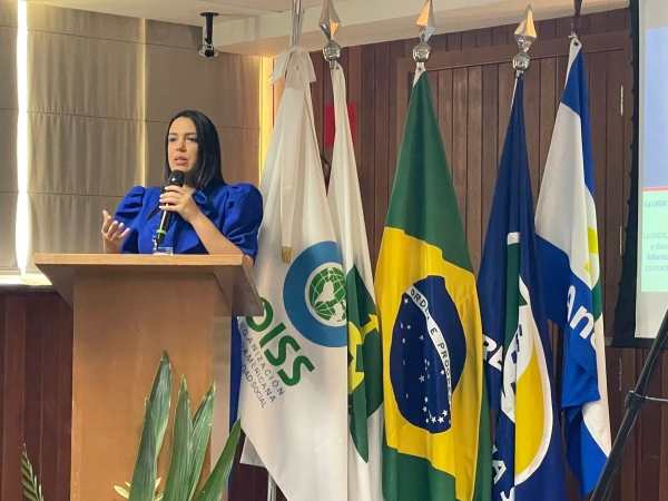 Directora General de la DIDA, Carolina Serrata Méndez, presentó una conferencia magistral en el “Taller de Buena Gestión en la Seguridad Social” durante el V Seminario Iberoamericano sobre Constitucionalización de la Seguridad Social