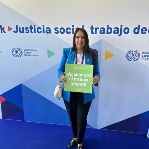 En conmemoración del Día Mundial contra el Trabajo Infantil, nuestra Directora General, Carolina Serrata Méndez